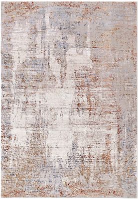 Obsession Area Rug – Contemporary – Machine Woven – Cream/Grey