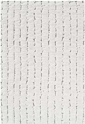 Masai Area Rug – Contemporary – Machine-Woven – Ivory/Linear Pattern