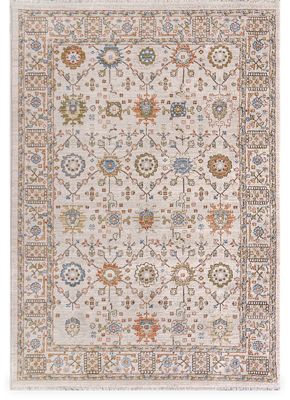 Juno Area Rug – Traditional – Machine-Woven – Ivory/Multi