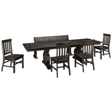 Magnussen Bellamy Magnussen Bellamy 6 Piece Dining Set Jordan S