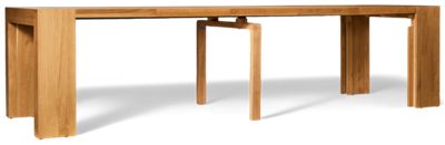 Transformer Original 4.0 Extendable Dining Table - Versatile Design - Solid Wood Construction - Effortless Size Adjustments - Accommodates up to 12 Guests