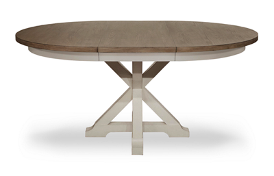 Myra Round Dining Table with Leaf