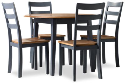 Gesthaven 5 Piece Dining Set with Drop Leaf