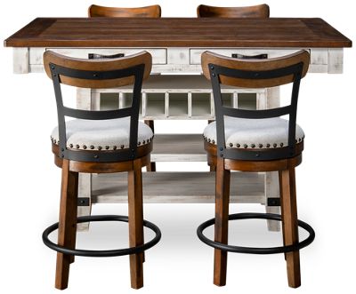 Valebeck 5 Piece Counter Height Dining Set