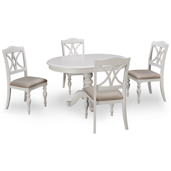 Summer House 5 Piece Dining Set with Leaf