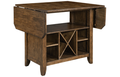 Kincaid The Nook Kitchen Island with Drop Leaf