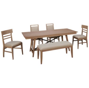 Kincaid The Nook Kincaid The Nook 6 Piece Dining Set Jordan S Furniture