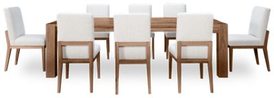 Dovetail 9 Piece Gathering Dining Set