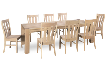 Dovetail 9 Piece Gathering Dining Set