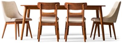 American Modern 7 Piece Dining Set