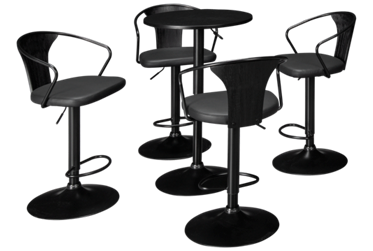 Bentley 5 Piece Pub Table Set