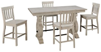 Magnussen Home Bronwyn Dining 6-Piece Farmhouse Dining Table Set