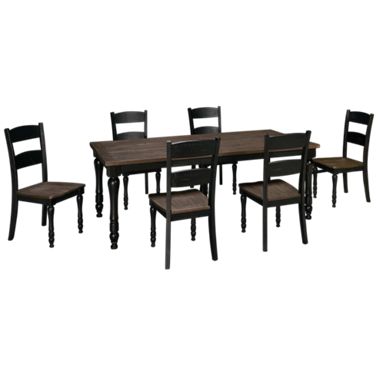 Jofran Madison County Jofran Madison County 7 Piece Dining Set