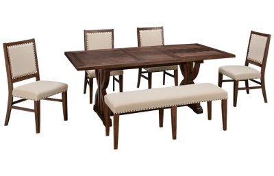 Jofran Fairview 6 Piece Dining Set with Leaf