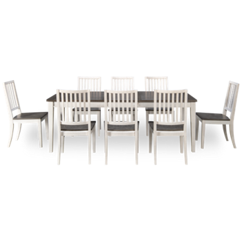 Caraway 9 Piece Dining Set with Leaf