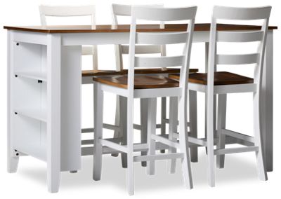 Gesthaven 5 Piece Counter Height Dining Set