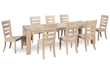 Dovetail 9 Piece Gathering Dining Set