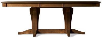 Canadel Pecan Boat Shaped Dining Table