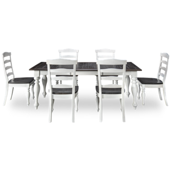 Carriage 7 Piece Dining Set with Leaf