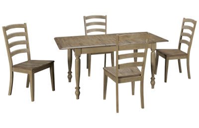 Winners Only Ridgewood 5 Piece Dining Set with Leaf
