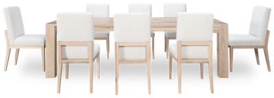 Dovetail 9 Piece Gathering Dining Set