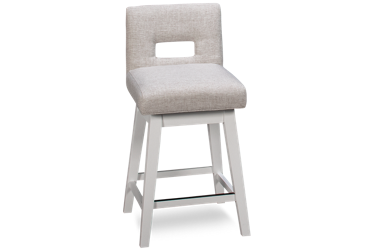 Uniquely Yours Key Back Swivel Counter Stool