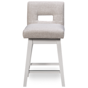 Uniquely Yours Key Back Swivel Counter Stool