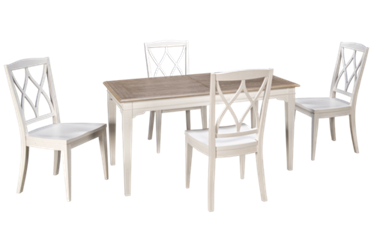Myra 5 Piece Dining Set with Leaf
