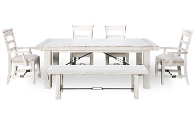 Haven 6 Piece Dining Set with Leaf 