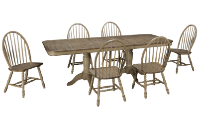 Winners Only Ridgewood 7 Piece Dining Set with Leaf