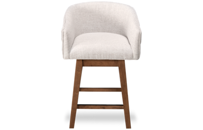 Uniquely Yours Barrel Swivel Counter Stool