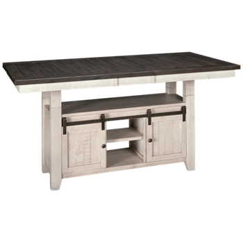 Madison County Counter Height Table with Leaf