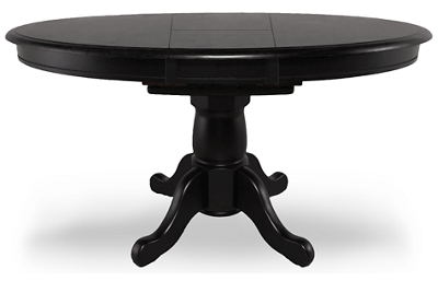 Quails Run Pedestal Dining Table with Leaf