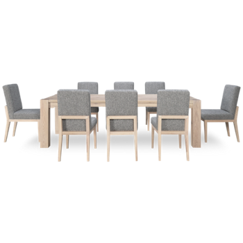 Dovetail 9 Piece Gathering Dining Set