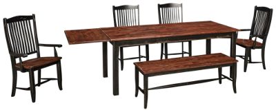 Canadel Champlain 6 Piece Dining Set with Drop Leaf