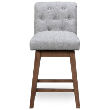 Uniquely Yours Tufted Swivel Counter Stool