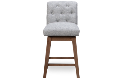 Uniquely Yours Tufted Swivel Counter Stool