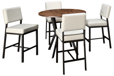 Norcross 5 Piece Counter Height Dining Set