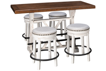 Valebeck 5 Piece Counter Height Dining Set