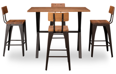 Alex 5 Piece Counter Height Dining Table
