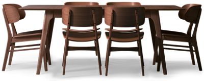 Uptown 7 Piece Dining Set with Leaf