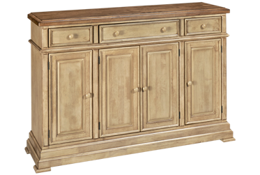 Quails Run 3 Drawer 4 Door Sideboard