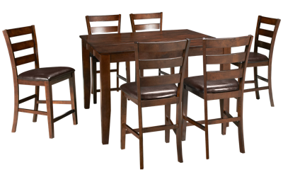 Intercon Kona 7 Piece Counter Height Dining Set with Leaf