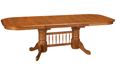 Classic Oak Table with Leaf