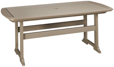 Portsmouth 72" Dining Table - Eco-Friendly Design - High-Density Polyethylene