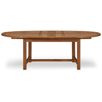 Kalimantan Oval Table with Leaf