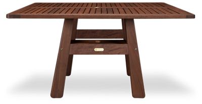 Beechworth Table - 53″ Square Dining Table - Eco-Friendly Ipe Wood - Durable & Weather-Resistant