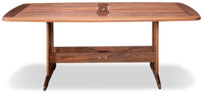Belmont Table - Exquisite 74″ Rectangular Design - Crafted From 100% FSC Certified Ipe Timber - Durable & Weather Resistant