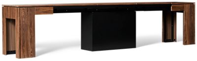 Transformer Adjustable Dining Bench - Weather & Rust Resistant Aluminum Frame - Seats Up To 6