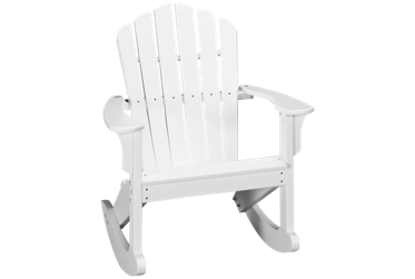 Harbor View Rocker - Modern Comfort - Weather Resistant High-Density Polyethylene
